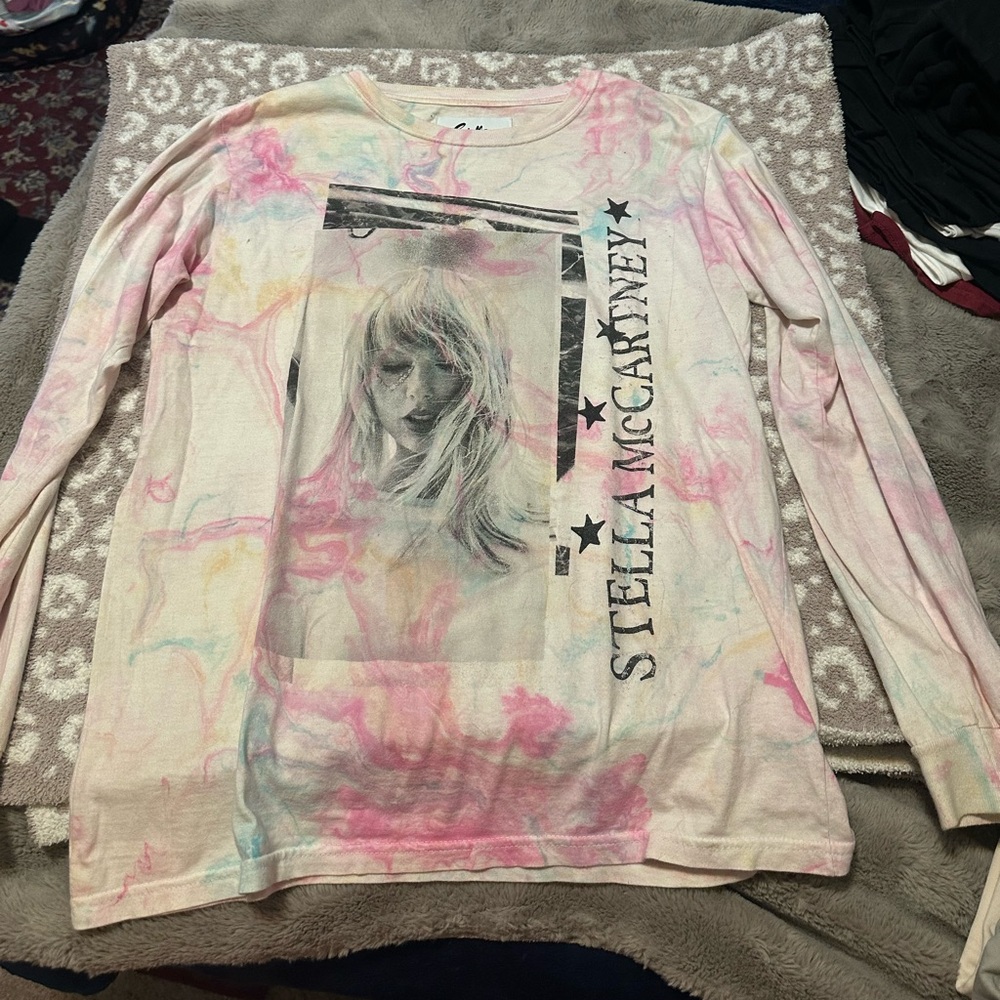 Taylor Swift LOVER Stella x Taylor Swift Marble Dye L/S With Tracklist Design